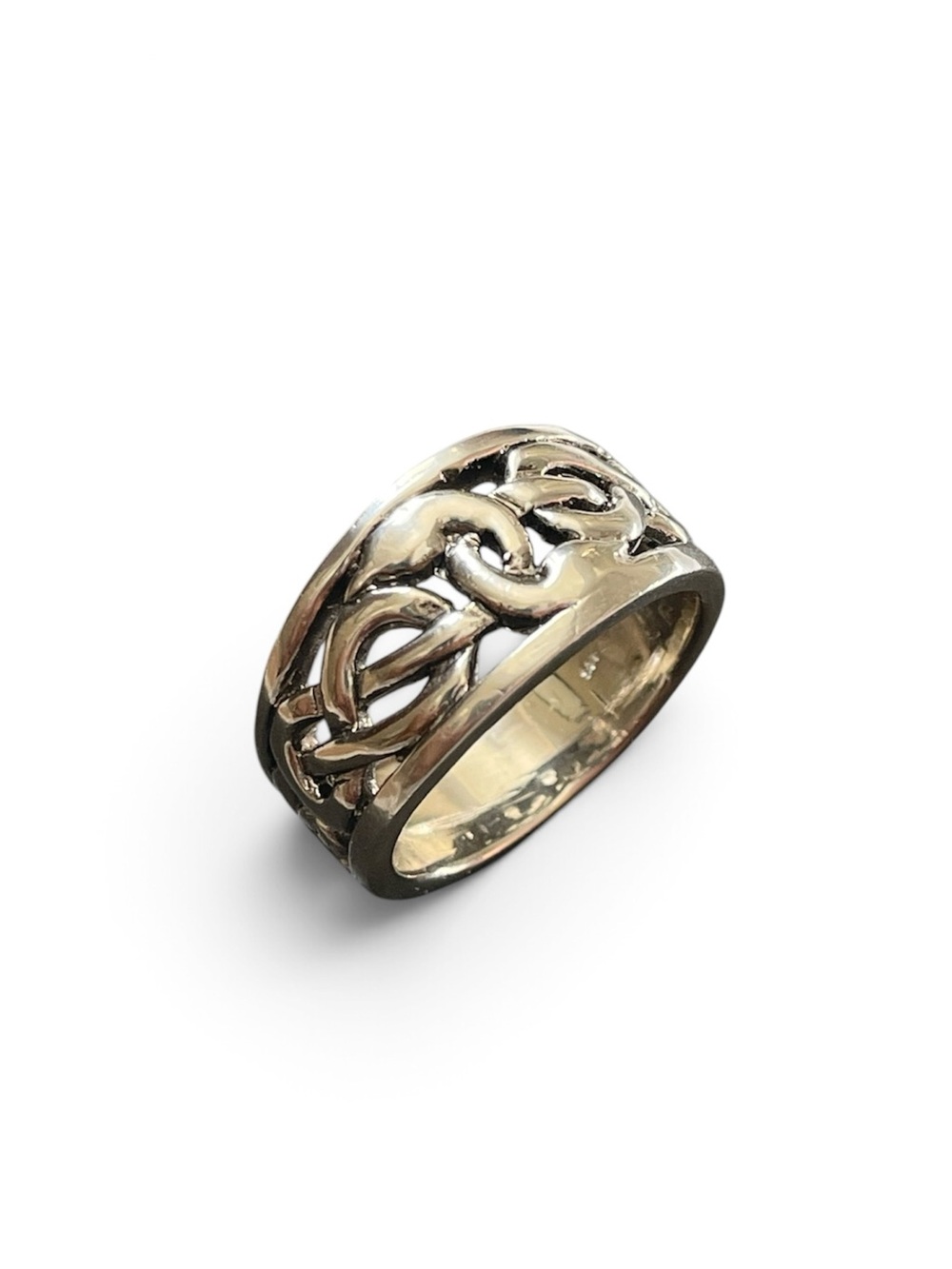 925 sterling silver peacock ring size us:6,7,8,9